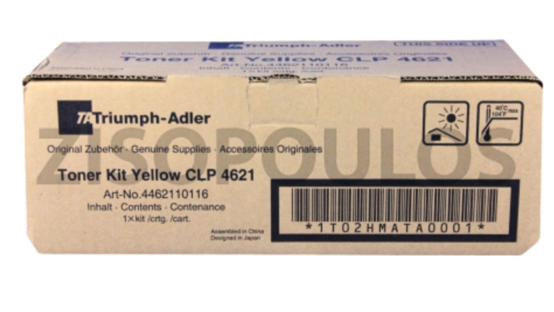 TRIUMPH ADLER TONER CLP 4621 YELLOW 4462110116
