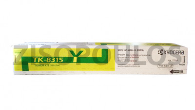KYOCERA TONER CARTRIDGE TK 8315 YELLOW 1T02MVANL0