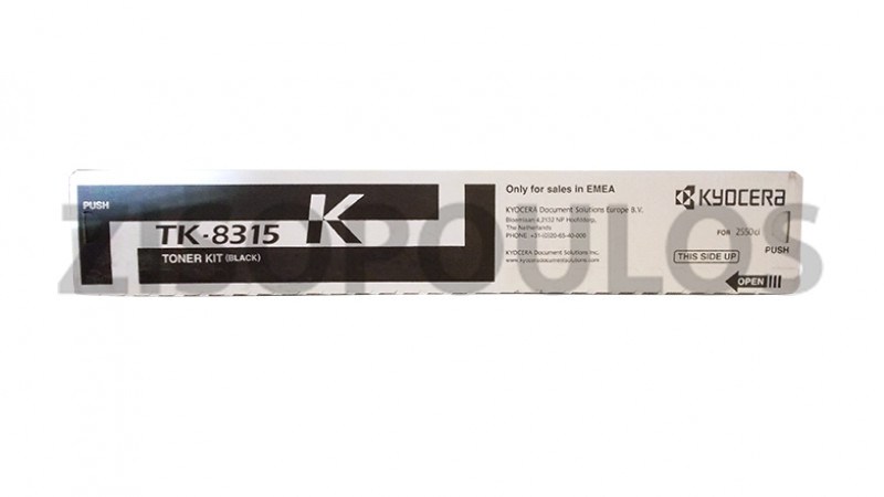 KYOCERA TONER CARTRIDGE TK 8315 BLACK 1T02MV0NL0