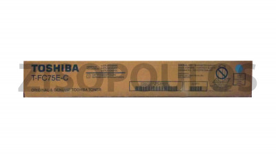 TOSHIBA TONER CARTRIDGE T-FC75E-C CYAN 6AK00000251