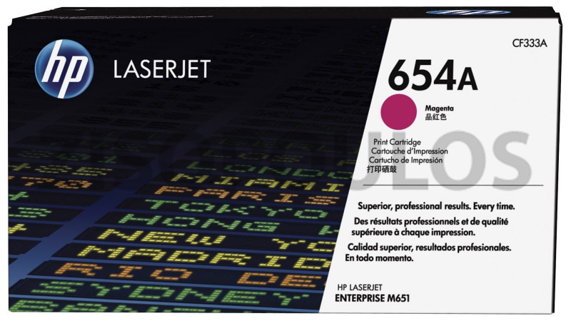 HP TONER 654A MAGENTA CF333A