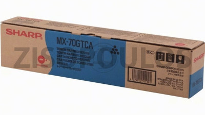 SHARP TONER MX-70GTCA CYAN 4974019511122