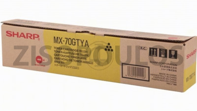 SHARP TONER MX-70GTYA YELLOW 4974019511146