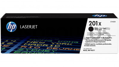 HP TONER 201X BLACK HIGH YIELD CF400X