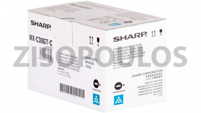 SHARP TONER MX-C30GTC CYAN MXC30GTC