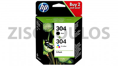 HP INK 304 BLACK / COLOR 3JB05AE