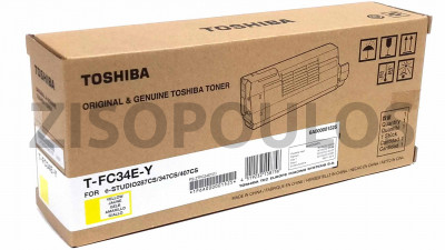 TOSHIBA TONER T-FC34E-Y YELLOW 6A000001525