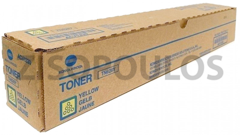 KONICA MINOLTA TONER TN 626 YELLOW ACV1230