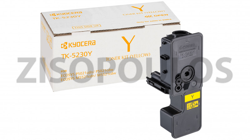 KYOCERA TONER TK 5230 YELLOW 1T02R9ANL0