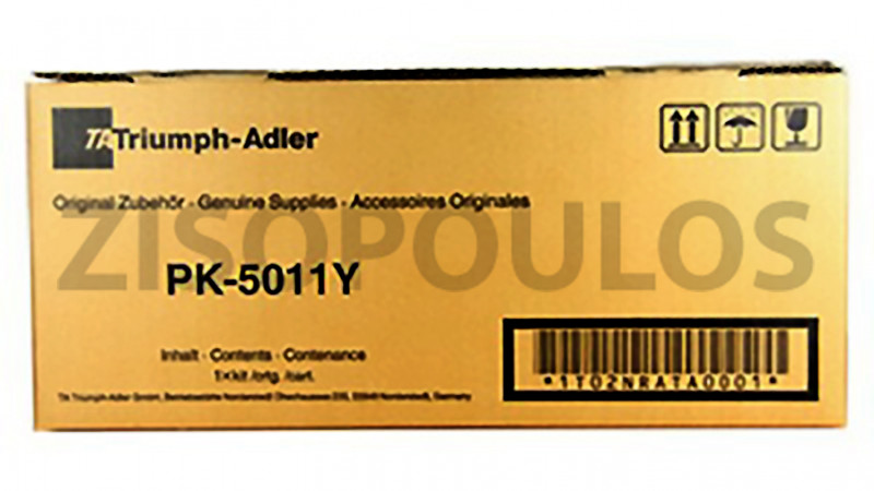 TRIUMPH ADLER TONER PK 5011 YELLOW 1T02NRATA0