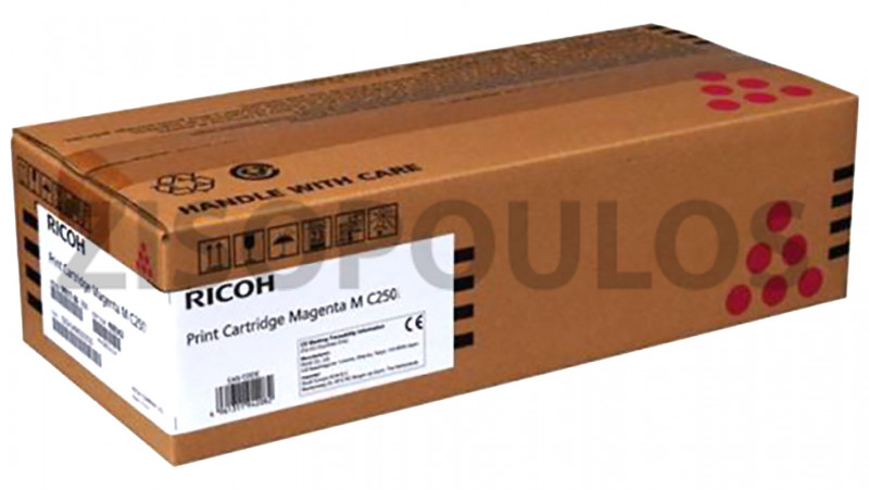 RICOH TONER CARTRIDGE MC 250 MAGENTA 408354