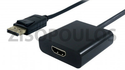 POWERTECH ΑΝΤΑΠΤΟΡΑΣ DISPLAYPORT ΣΕ HDMI PTH-031