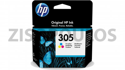 HP INK CARTRIDGE 305 TRI-COLOR 3YM60AE