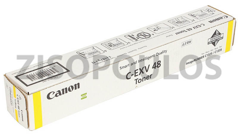 CANON TONER CEXV 48 YELLOW 9109B002
