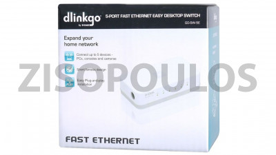 D-LINK SWITCH UNMANAGED NETWORK 5 ΘΥΡΕΣ GO-SW-5E 261552