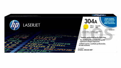 HP TONER 304A YELLOW CC532AC