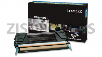 LEXMARK TONER C746 BLACK HIGH YIELD C746H1KG