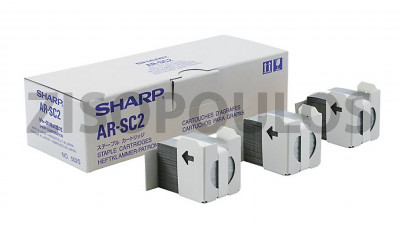 SHARP STAPLE CARTRIDGE AR-SC2 BOX OF 3 ARSC2