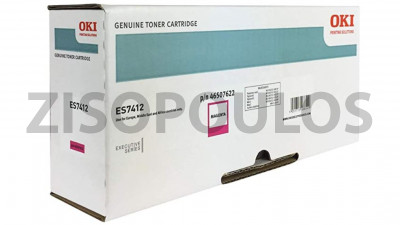 OKI TONER ES 7412 MAGENTA 46507622