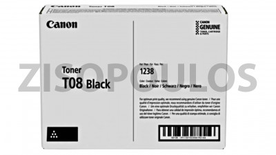 CANON TONER T08 BLACK 3010C006