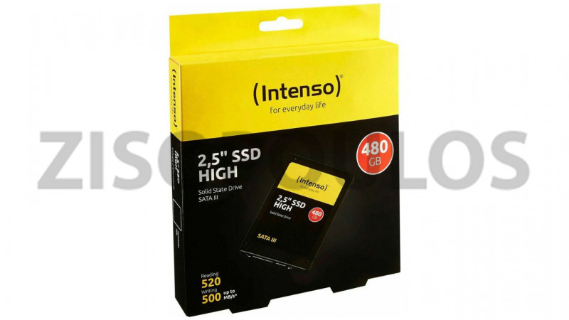 INTENSO SSD SATA III HIGH 480GB 2.5'' SATA III 3813450