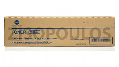 KONICA MINOLTA TONER TN 324 YELLOW A8DA25H