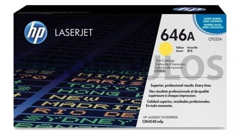 HP TONER 646A YELLOW CF032A