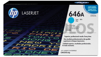 HP TONER 646A CYAN CF031A
