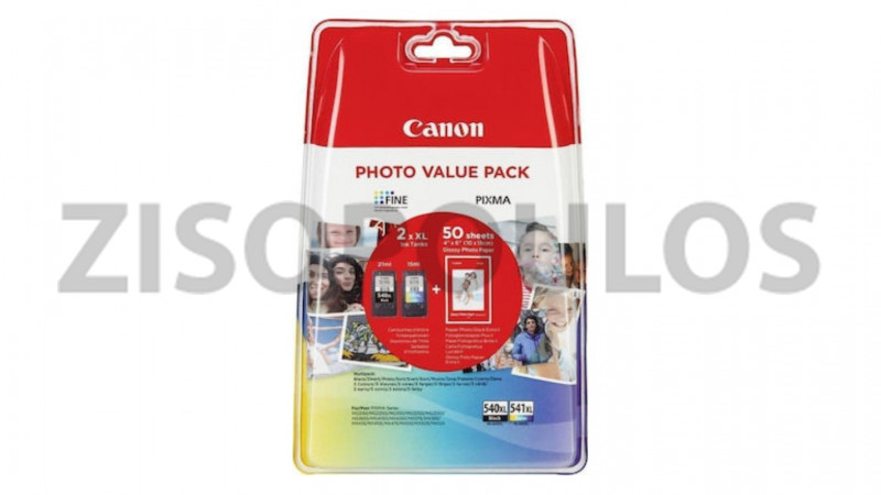 CANON INK PG-540XL/CL-541XL ALL COLORS 5222B013