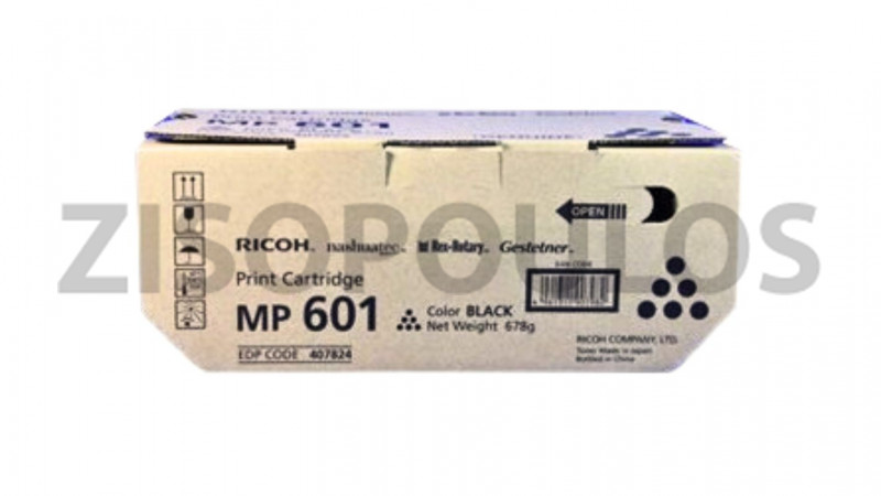 RICOH TONER MP 601 BLACK 407824