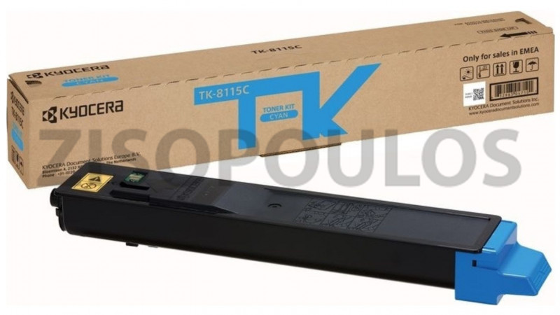 KYOCERA TONER TK 8115 CYAN 1T02P3CNL0