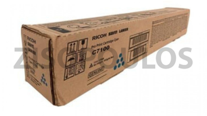 RICOH TONER PRO C 7100 CYAN 828333