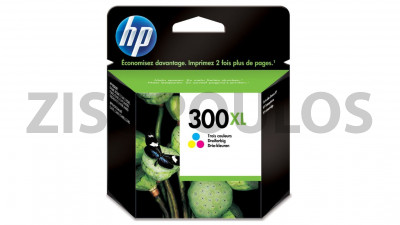 HP ΣΥΜΒΑΤΟ INK CARTRIDGE 300XL COLOR CC644E