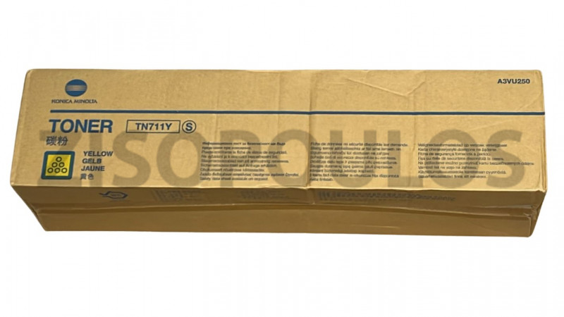 KONICA MINOLTA TONER TN 711S YELLOW A3VU250(S)