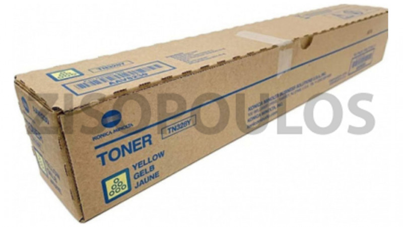 KONICA MINOLTA TONER TN 328 YELLOW AAV825G