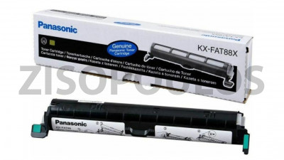 PANASONIC TONER KX FAT88X BLACK KX-FAT88X