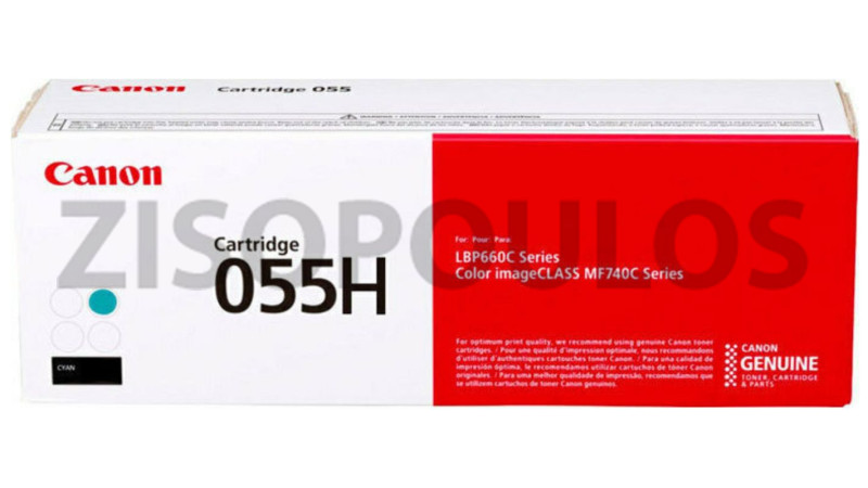 CANON TONER 055H CYAN 3019C002