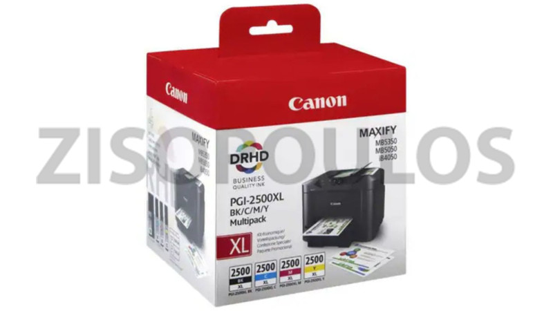 CANON INK PGI 2500XL BLACK/CYAN/MAGENTA/YELLOW 9254B004AA