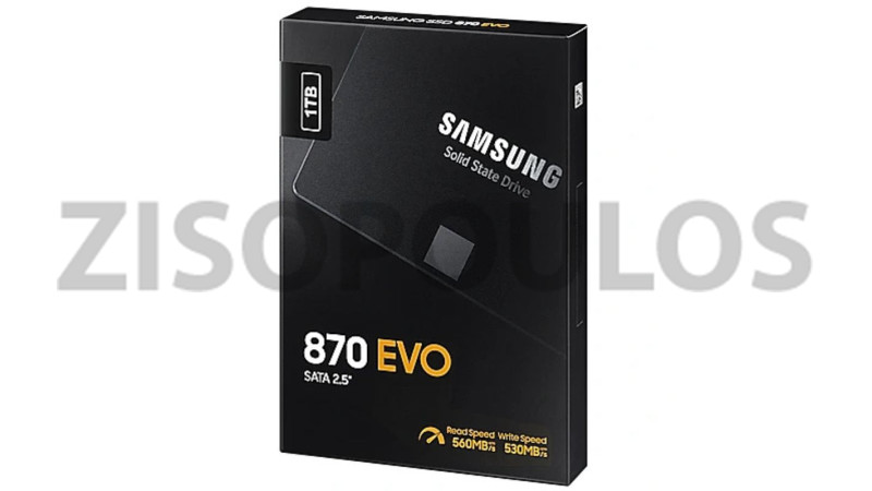 SAMSUNG INTERNAL SSD 870 EVO 1TB 2.5 INCH SATA III MZ-77E1T0BW