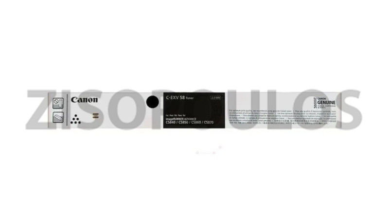 CANON TONER CEXV 58 BLACK 3763C002