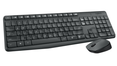 LOGITECH ΠΛΗΚΤΡΟΛΟΓΙΟ & ΠΟΝΤΙΚΙ WIRELESS COMBO MK235