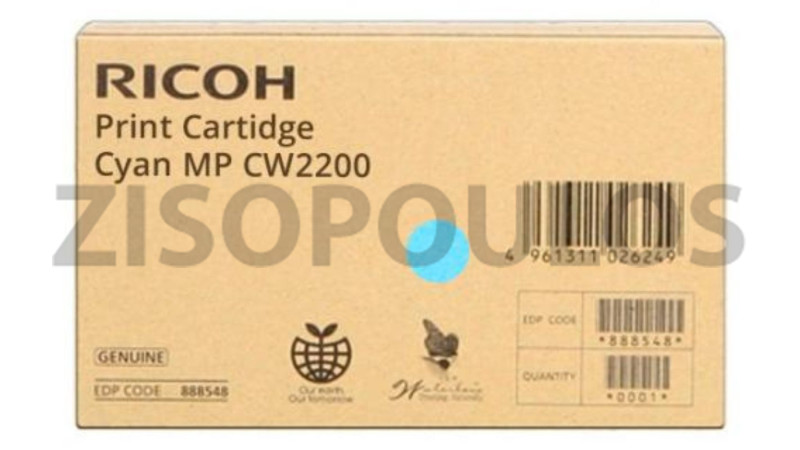 RICOH INK MPC W2200 CYAN 841636