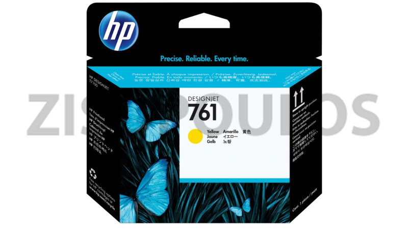 HP ZISO PRINTHEAD 761 YELLOW CH645A (Μεταχειρισμένο)