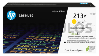 HP TONER 213Y EXTRA HIGH YIELD YELLOW W2132Y