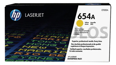 HP TONER 654A YELLOW CF332A