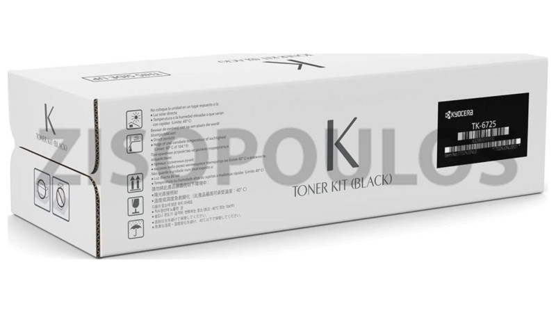 KYOCERA TONER TK 6725 BLACK 1T02NJ0NL0