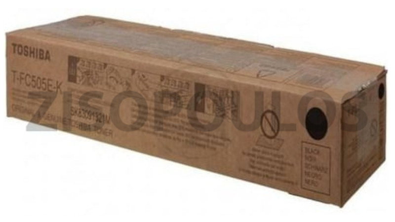 TOSHIBA TONER T-FC505E-K BLACK 6AJ00000139