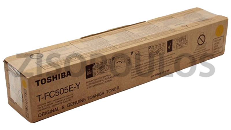 TOSHIBA TONER T-FC505E-Y YELLOW 6AJ00000147