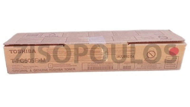 TOSHIBA TONER T-FC505E-M MAGENTA 6AJ00000143