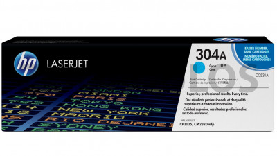 HP TONER 304A CYAN CC531A